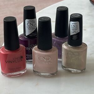CND VINYLUX Nail Polish Set 0.5 oz